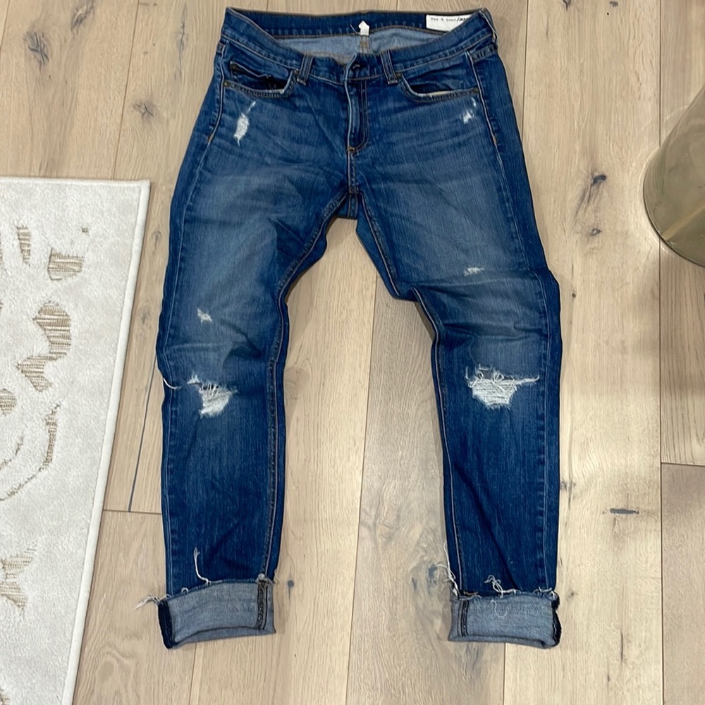 Rag and Bone distressed jeans